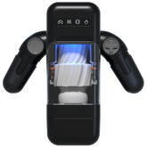 Amovibe Game Cup Thrusting & Rechargeable Male Masturbator Black Masturbators and Strokers